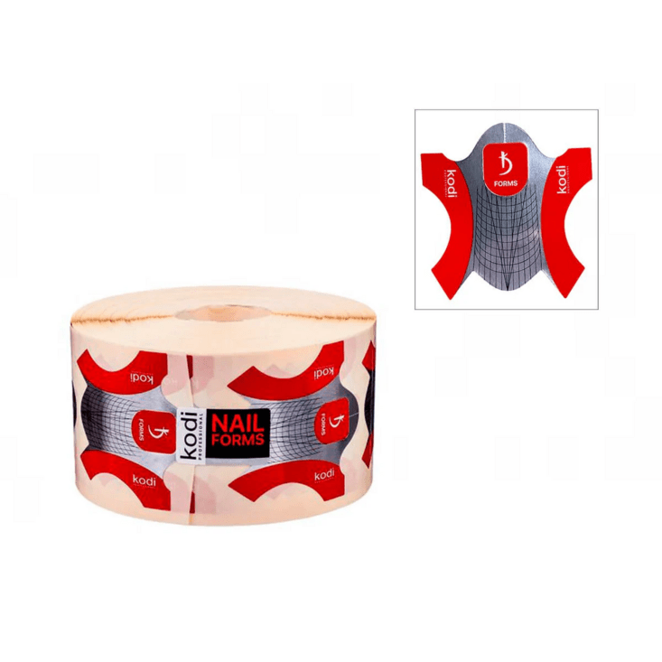 KODI universele nagelsjablonen op rol voor het creëren van perfecte nagelvormen