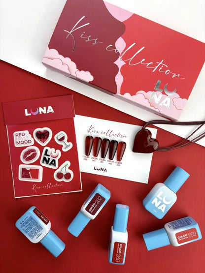 LUNA Box Set Gellak &quot;Kiss&quot; Collecion 8ml - SimDi Beauty