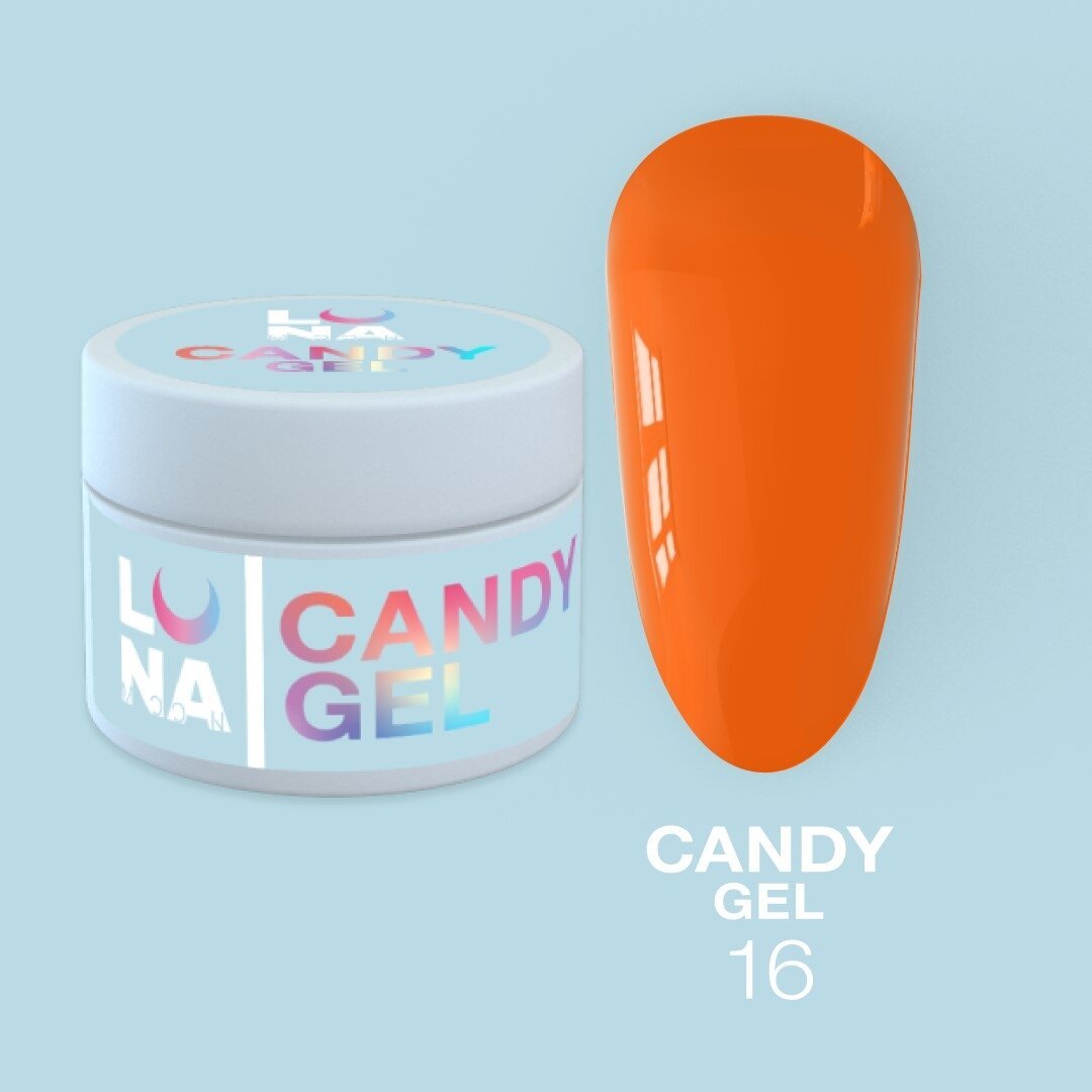 LUNA Candy Gel Nr16, 15ml - SimDi Beauty
