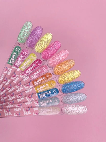 LUNA Glitter BUBBLE Gel Nr.4 5ml - SimDi Beauty