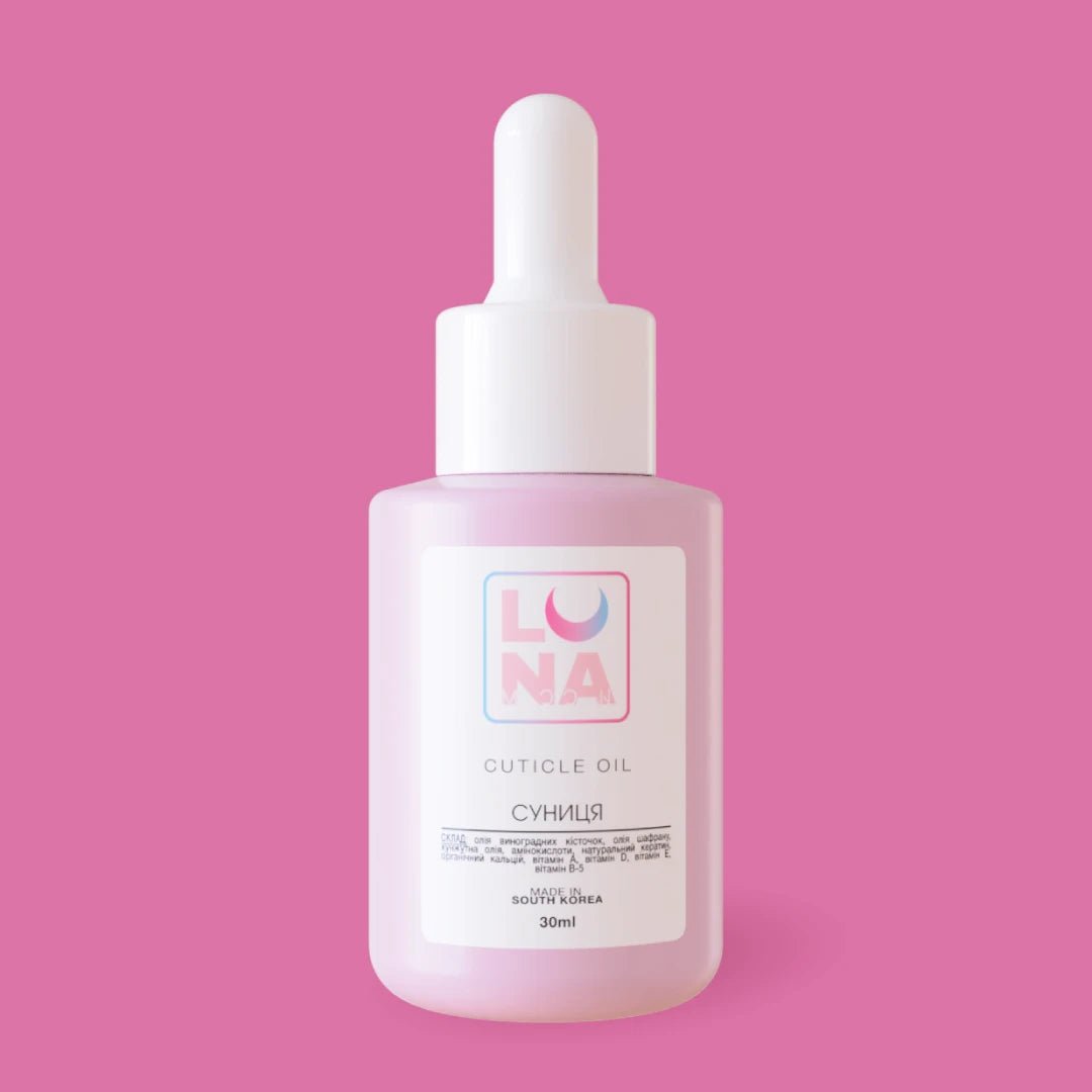 LUNA Nagelriemolie AARDBEI 30ml - SimDi Beauty