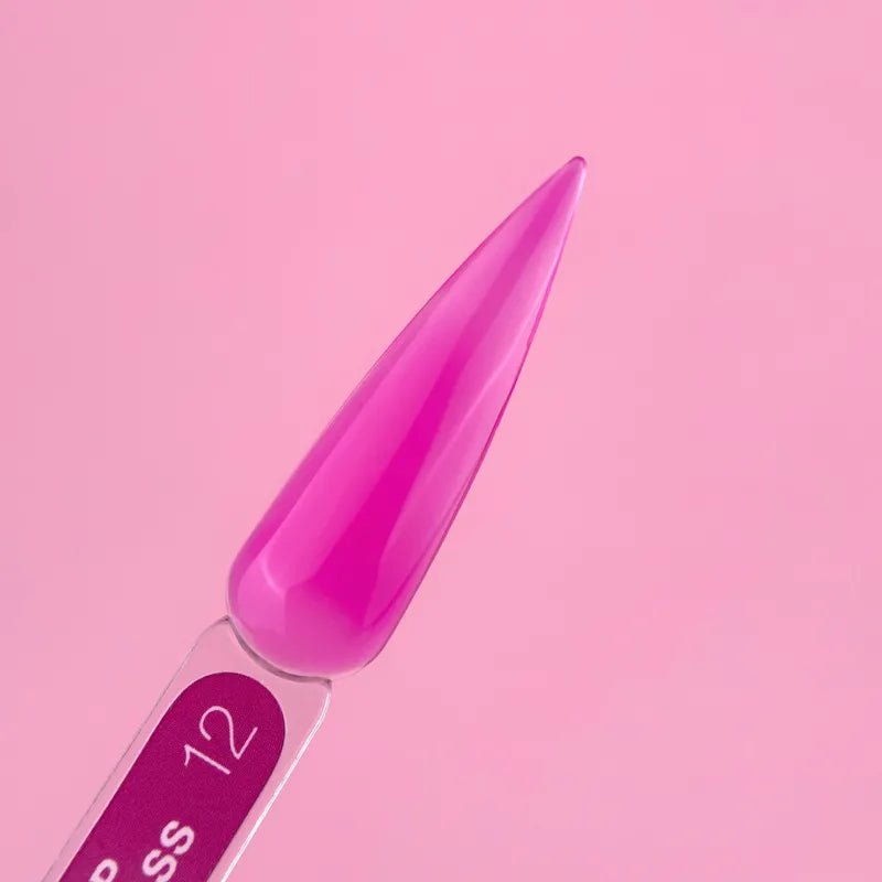 LUNA Top Coat GLASS nr12, 13ml - SimDi Beauty