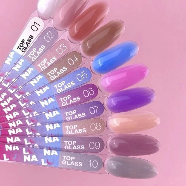 LUNA Top Coat GLASS nr2 13ml - SimDi Beauty