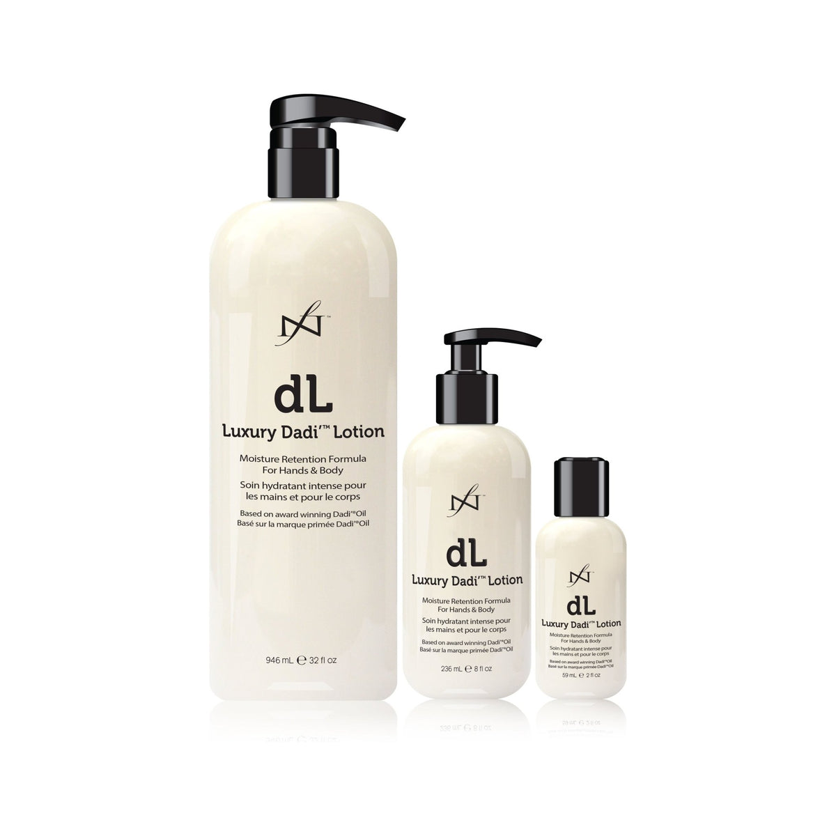 Drie flessen Luxury Dadi&