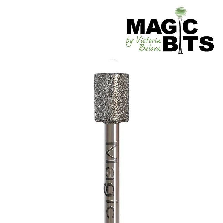 MAGIC BITS Diamant Freesbitje Cilinder Rond Medium 5.0mm - SimDi Beauty