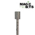MAGIC BITS Diamant Freesbitje Cilinder Rond Medium 5.0mm - SimDi Beauty