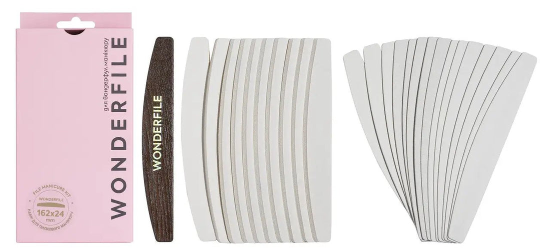 Manicure pakket HALVEMAAN, WONDERFILE - SimDi Beauty