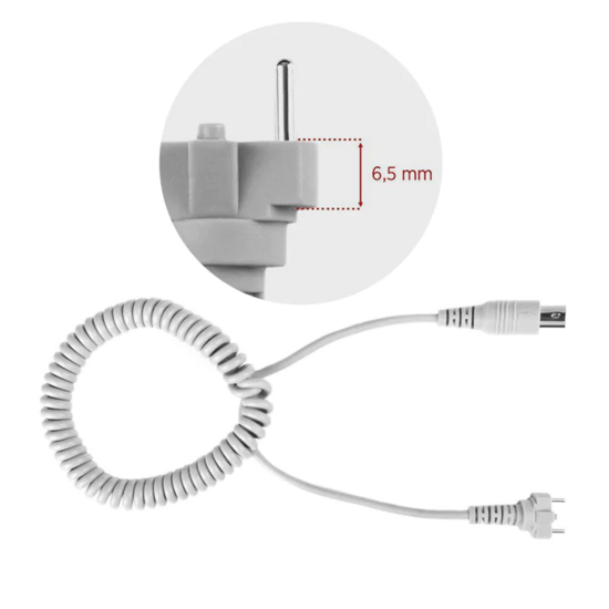 SAEYANG marathon kabel handstuk nagelfrees met een diameter van 6,5 mm voor nagelspecialisten