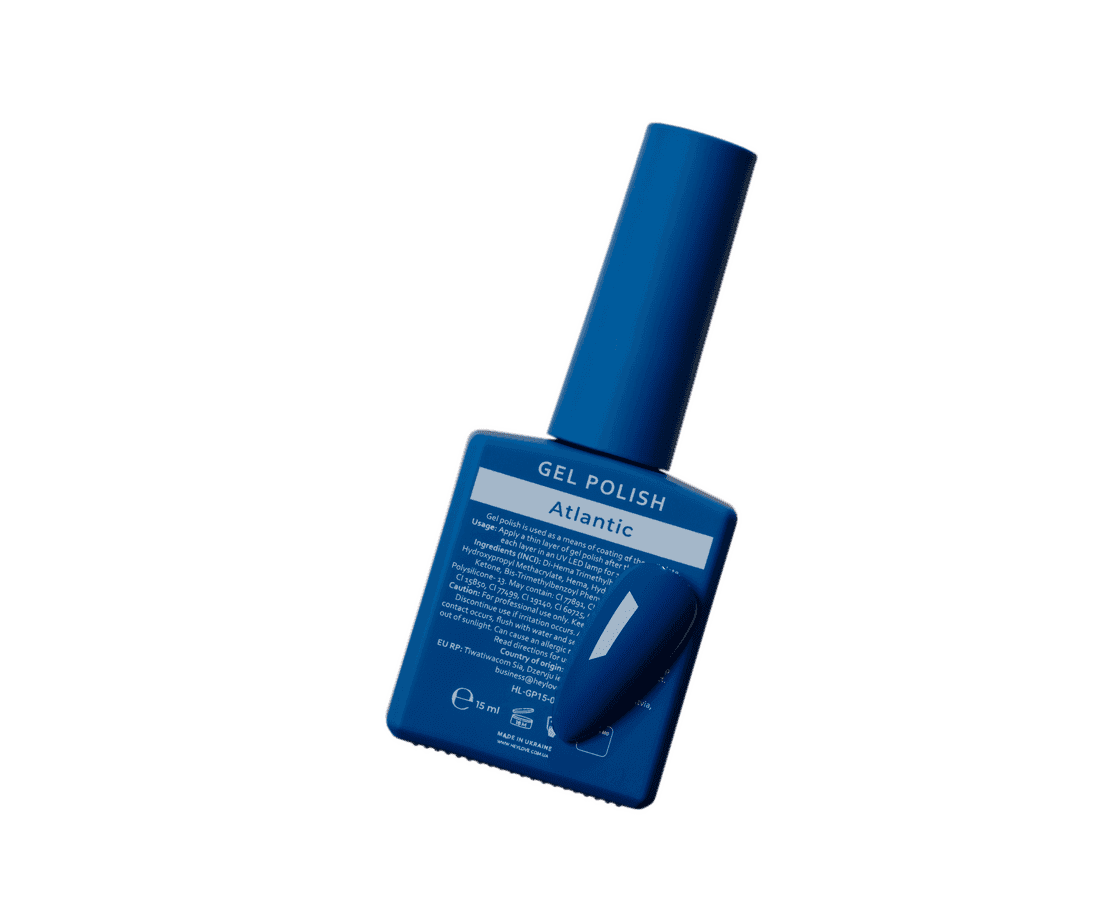 HEYLOVE gellak blauw Atlantic voor sterke en duurzame nagels