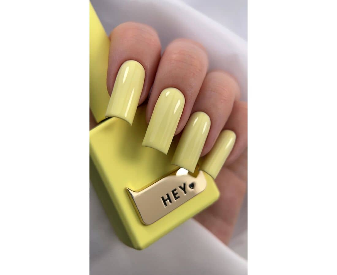 HEYLOVE gellak citron 15ml kopen, lichte gele kleur voor nagels