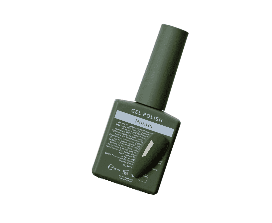 HEYLOVE gellak hunter groen voor een stijlvolle nagelstijl