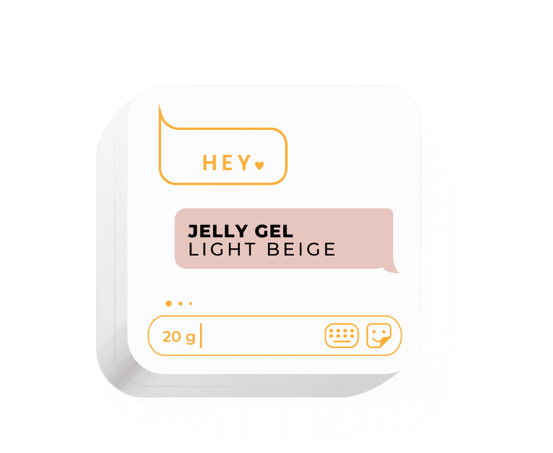 HEYLOVE jelly gel light beige voor make-up en huidverzorging