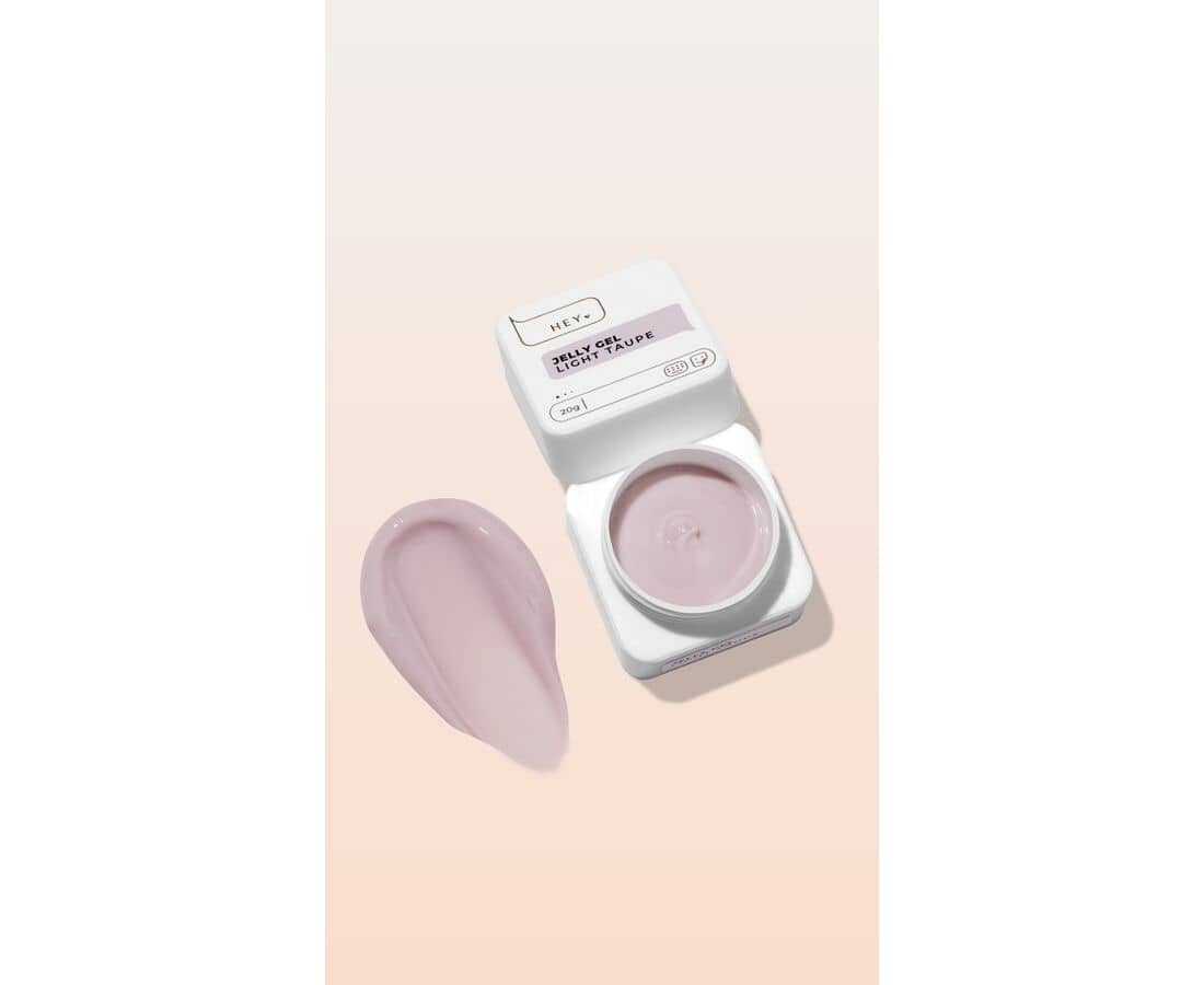 HEYLOVE jelly gel light taupe voor een natuurlijk glowy effect