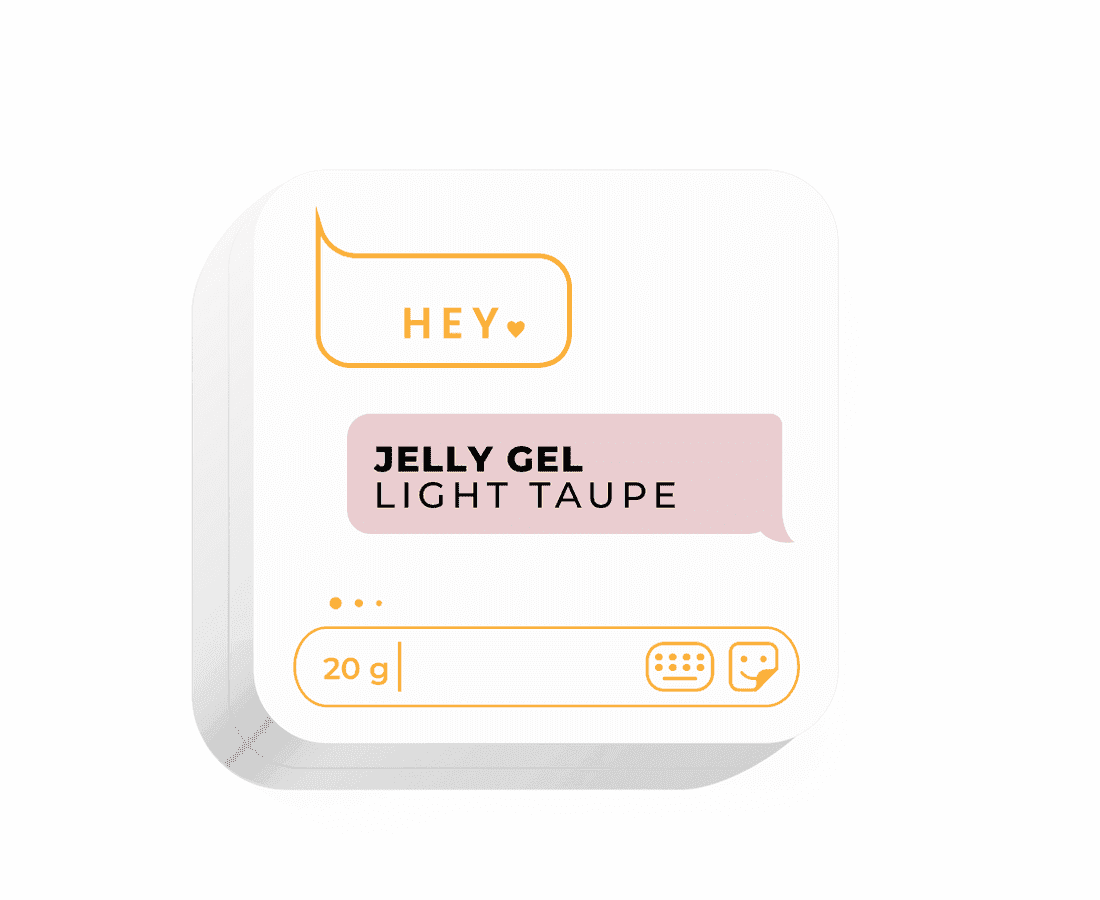 HEYLOVE jelly gel light taupe, 20g voor een glanzende huid