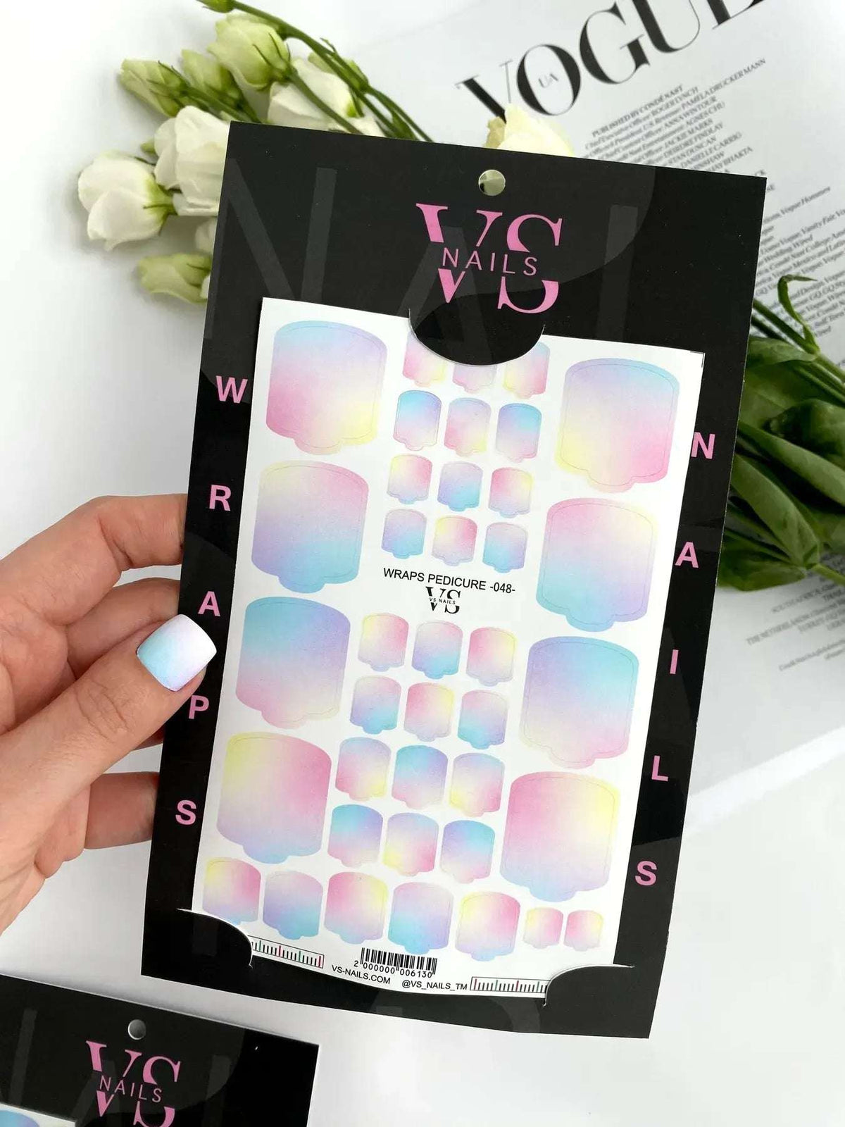 Nailwraps Pedicure - SimDi Beauty