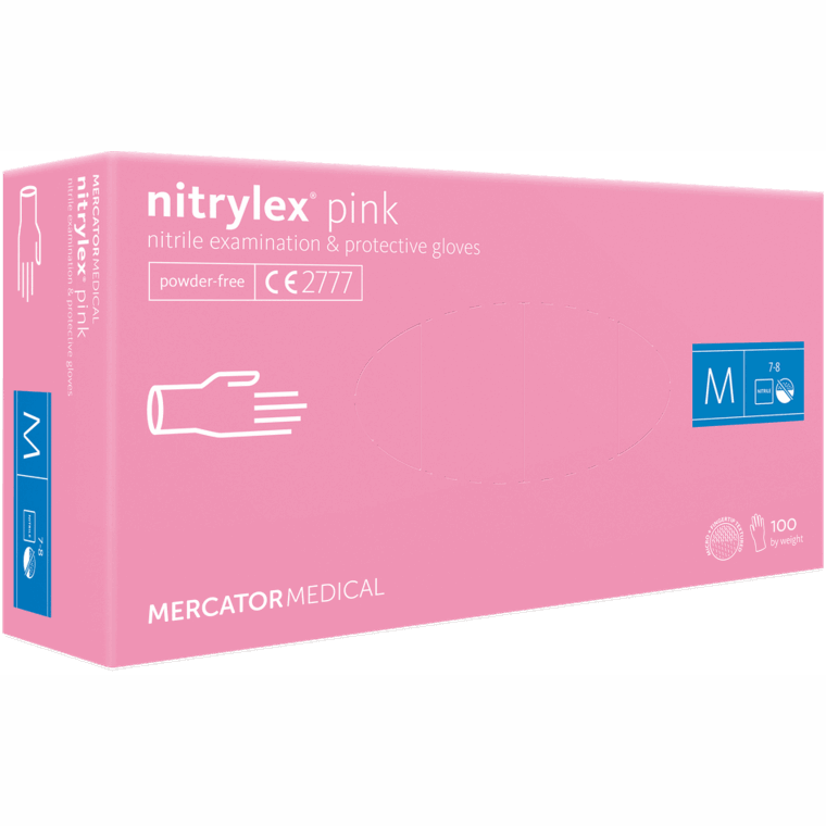 Nitrylex Handschoenen Pink - SimDi Beauty