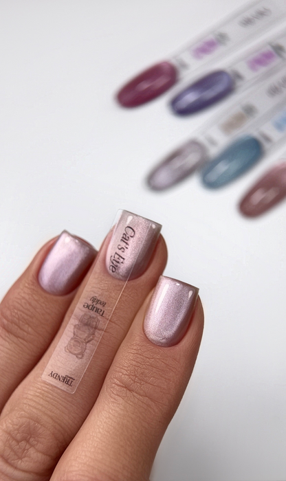 Gellak Cat´s Eye TAUPE TEDDY Hema/TPO Free 10ml, Trendy Nails