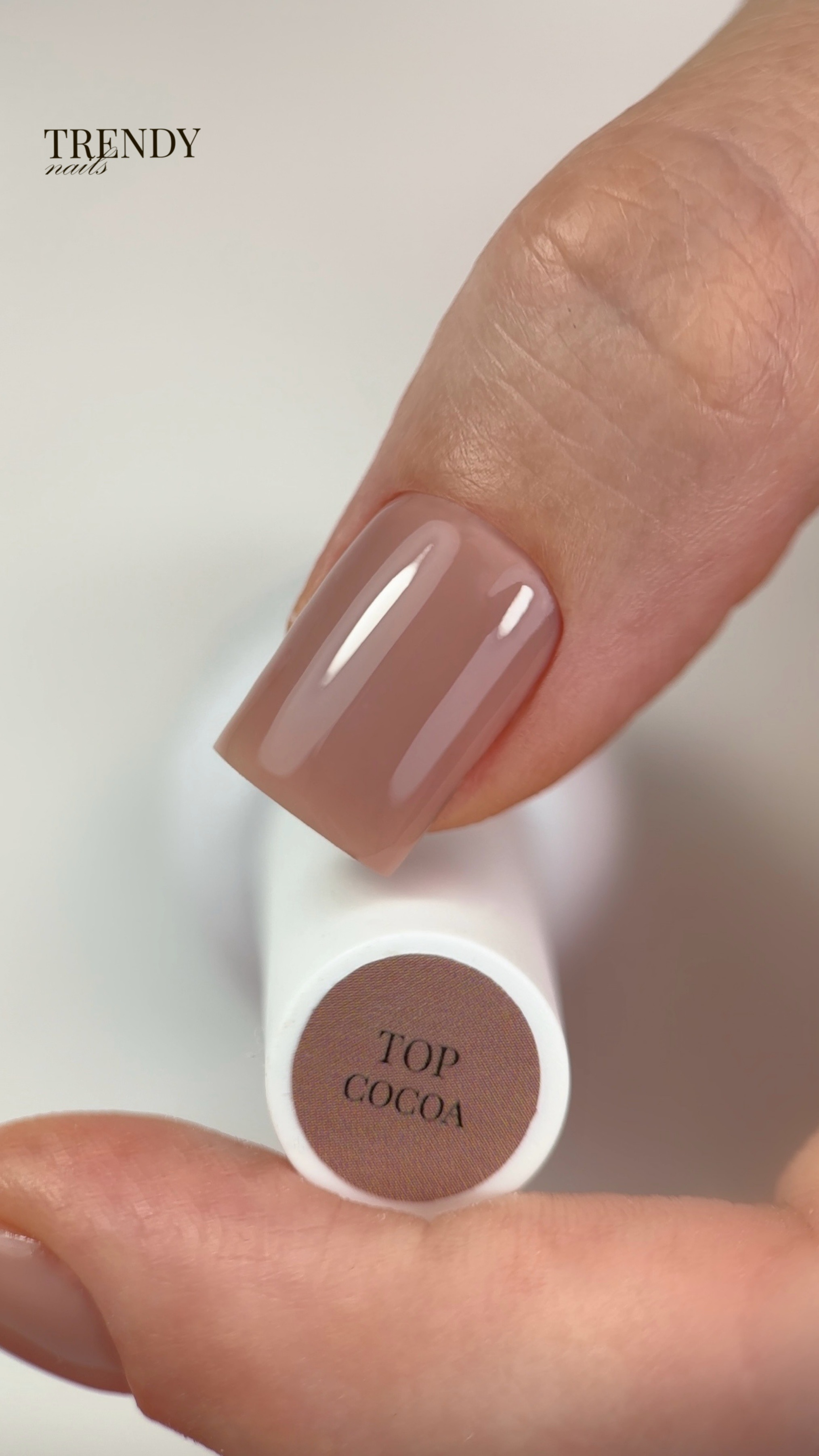 Cover Top COCOA 10ml, Trendy Nails