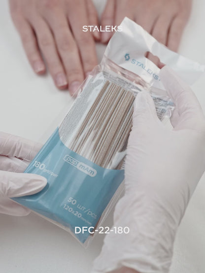 STALEKS PRO SMART 22 papmAm Disposable Files, Gray, 50 pieces