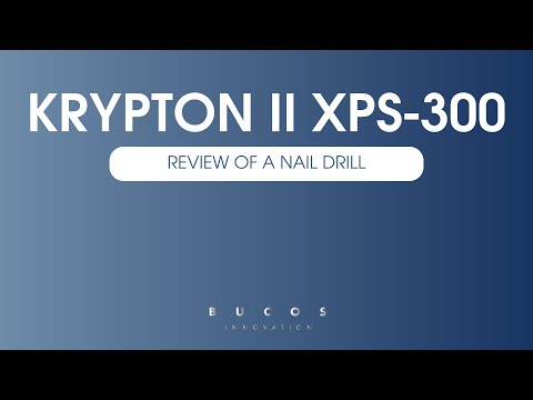 Профессиональная фреза для ногтей KRYPTON II XPS-300|70 ватт|30000 об/мин