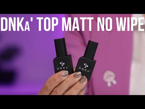 Matte No Wipe Top Coat DNKa 12 ml TPO FREE