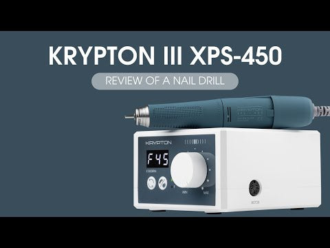 Профессиональный фрезер для ногтей KRYPTON III XPS-450|100 ватт|45000 об/мин