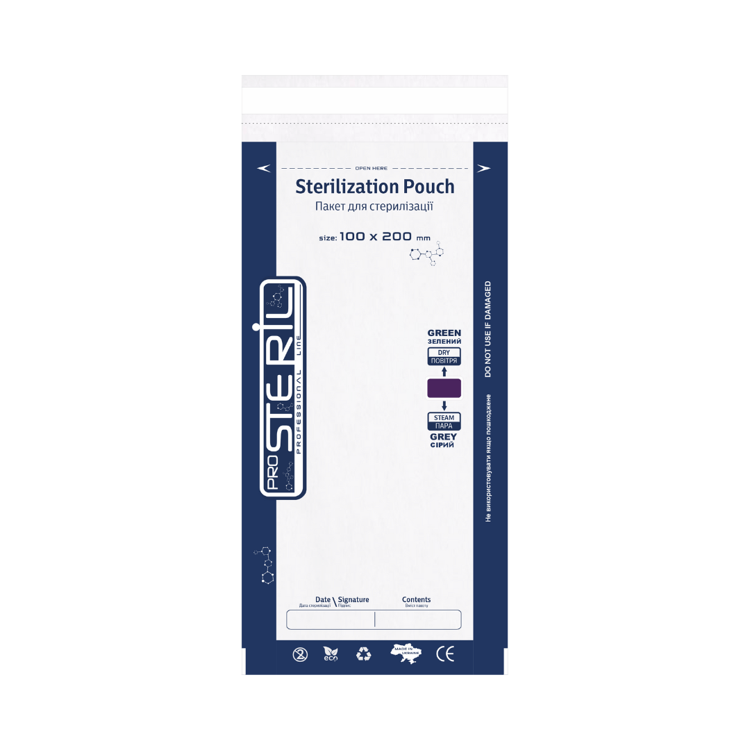 PROSTERIL Sterilisatiezakken Combi DRY/STEAM – Papier/Folie 100 stuks - SimDi Beauty