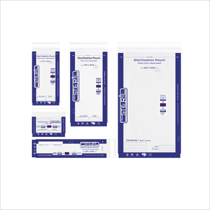 PROSTERIL Sterilisatiezakken Combi DRY/STEAM – Papier/Folie 100 stuks - SimDi Beauty