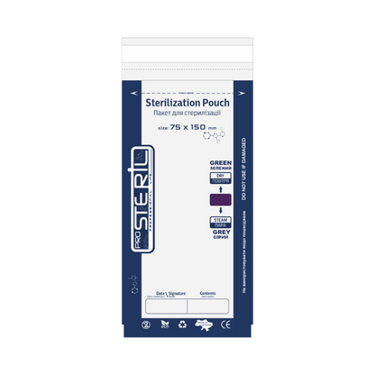 PROSTERIL Sterilisatiezakken Combi DRY/STEAM – Papier/Folie 100 stuks - SimDi Beauty