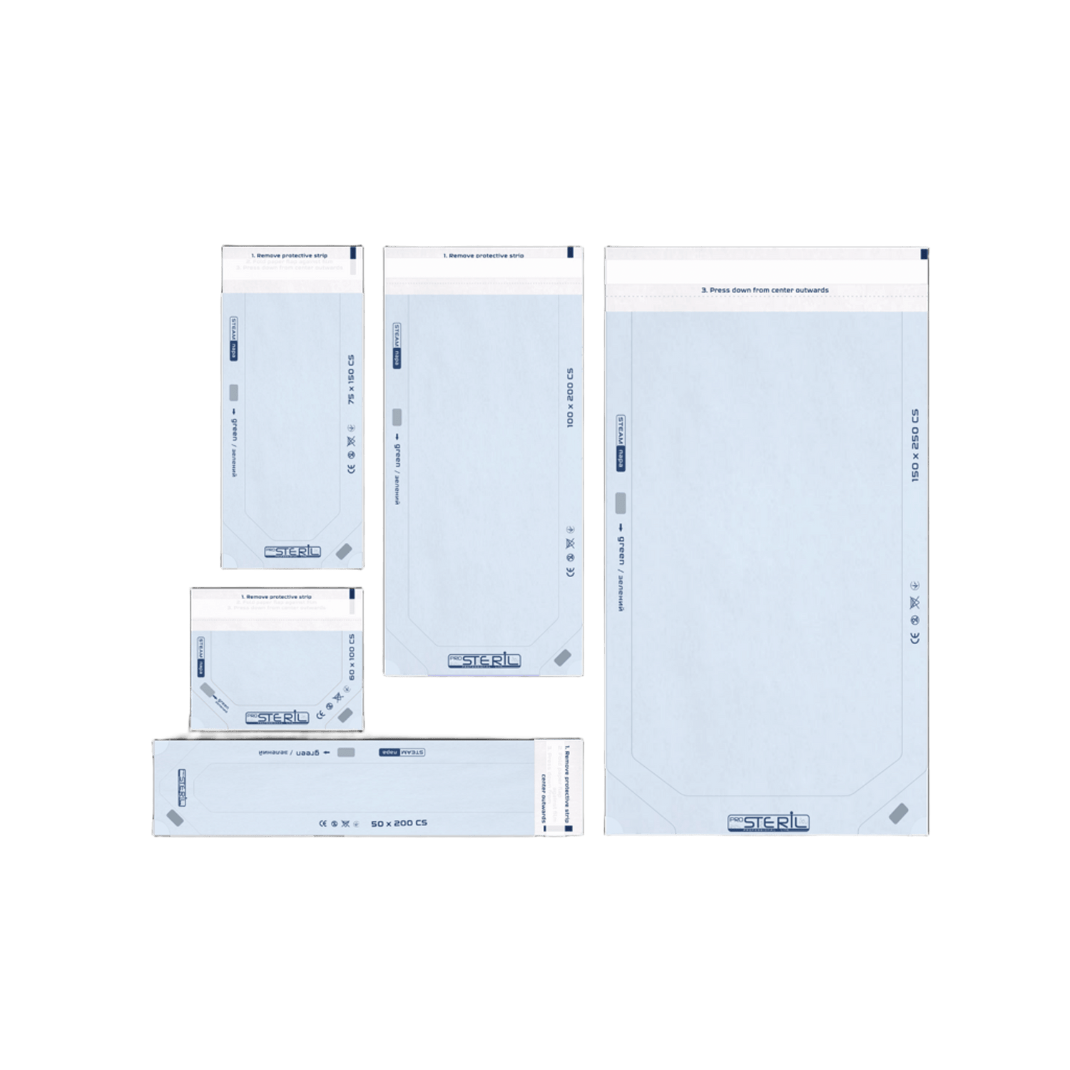 PROSTERIL Sterilisatiezakken CS STEAM - SimDi Beauty