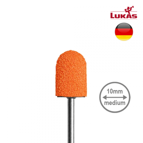Slijpkapje LUKAS Podo Oranje 10 mm - SimDi Beauty