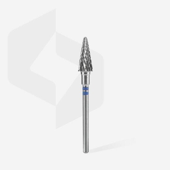 STALEKS Carbide Frees Bitje Voor Linkshandig Conus - Kegel Blauw 6.0mm - 14mm - SimDi Beauty