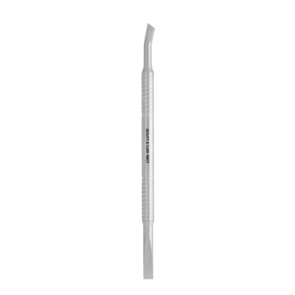 STALEKS Cuticle pusher BEAUTY &amp; CARE 40 TYPE 1 ( pusher en gebogen mes) (PBC - 40/1) - SimDi Beauty