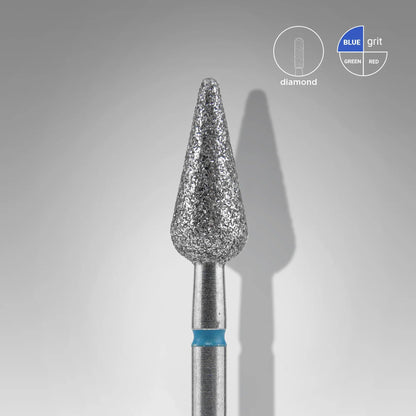 STALEKS Diamant Bitje Peer Blauw 5mm - 12mm - SimDi Beauty