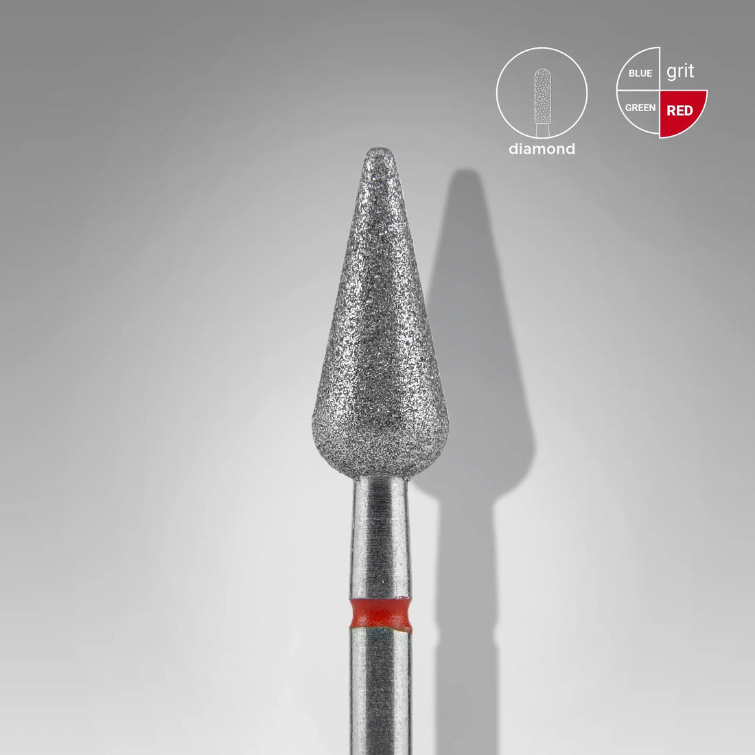 STALEKS Diamant Bitje Peer Rood 5mm - 12mm - SimDi Beauty