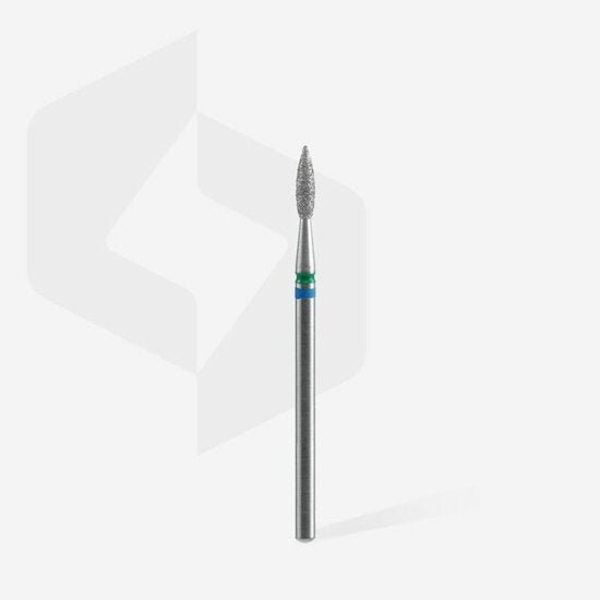 STALEKS Diamant DUO Frees Bitje Vlam - Scherp Blauw/Groen 2.1mm 8mm - SimDi Beauty