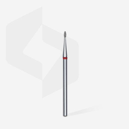 STALEKS Diamant Frees Bitje Knop Rood 1.2mm lengte 3mm - SimDi Beauty