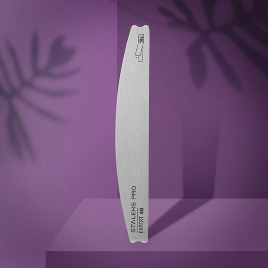 STALEKS Metalen Basis Voor Nagelvijl Halve Maan Pro Expert 40 - SimDi Beauty