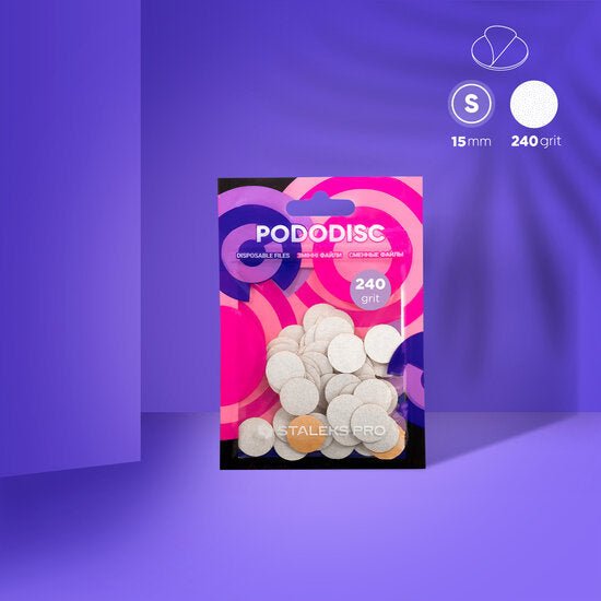 STALEKS Pododisc Pro Refil Pads S, 50 stuks - SimDi Beauty