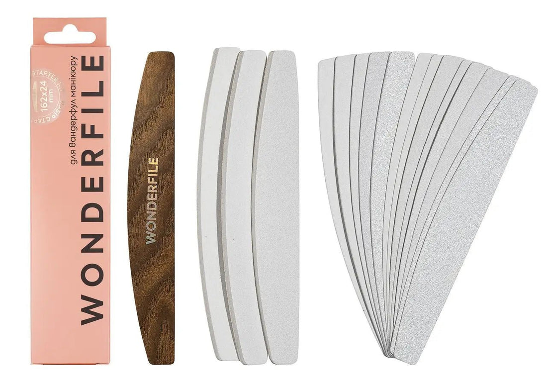 Starterpakket HALVEMAAN manicure WONDERFILE - SimDi Beauty