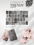Stempelplaat, Trendy Nails - SimDi Beauty