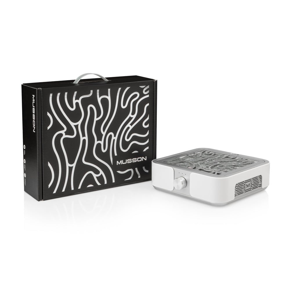 Stofafzuiging MUSSON X2 SILVER | Carbon - HEPA |72W - SimDi Beauty