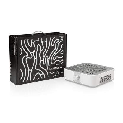 Stofafzuiging MUSSON X2 SILVER | Carbon - HEPA |72W - SimDi Beauty