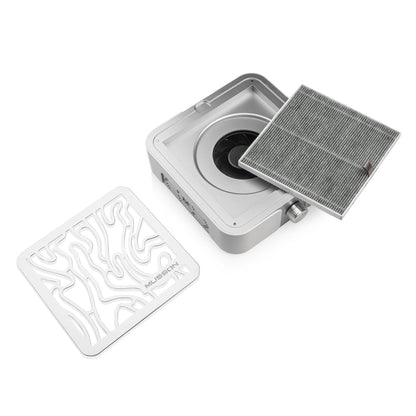 Stofafzuiging MUSSON X2 SILVER | Carbon - HEPA |72W - SimDi Beauty