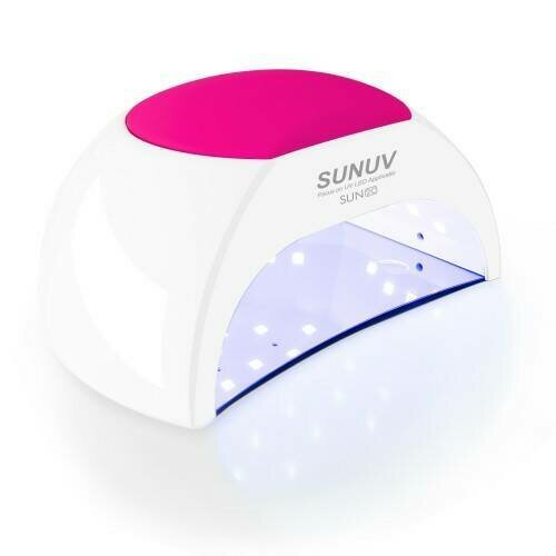 SUNUV Sun2C lamp met LED-technologie voor het uitharden van nagellak thuis.