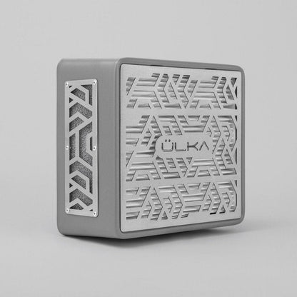 ULKA manicure stofafzuiging met hepa filter in grijs voor professionele nagelverzorging