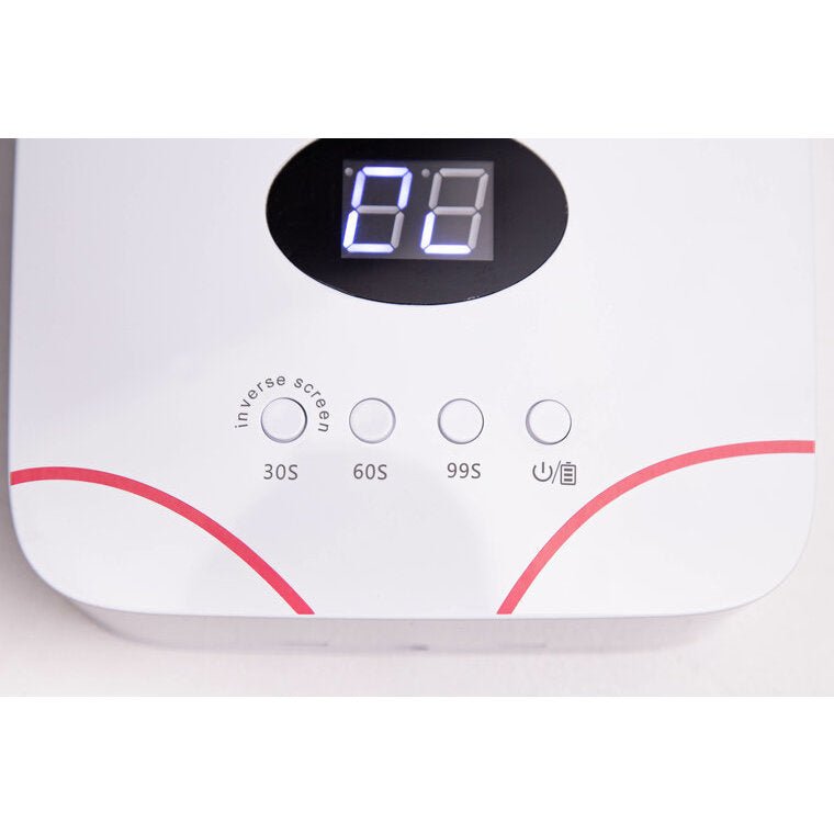 ULKA oplaadbare led uv lamp met digitale timer en verstelbare instellingen voor nagelkunst