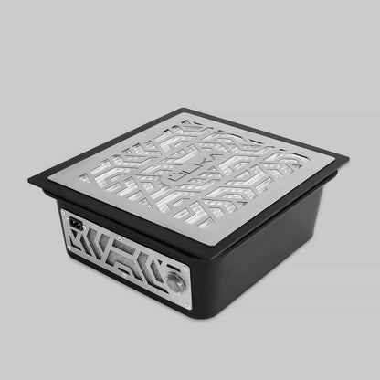 Inbouw nagelstofzuiger ULKA met een stijlvol design voor efficiënte en stille stofafzuiging tijdens nagelverzorging