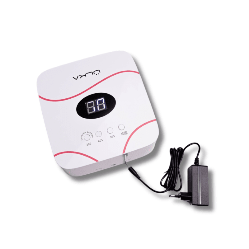 ULKA professionele nagellamp met LED-display en USB-aansluiting voor manicure en pedicure
