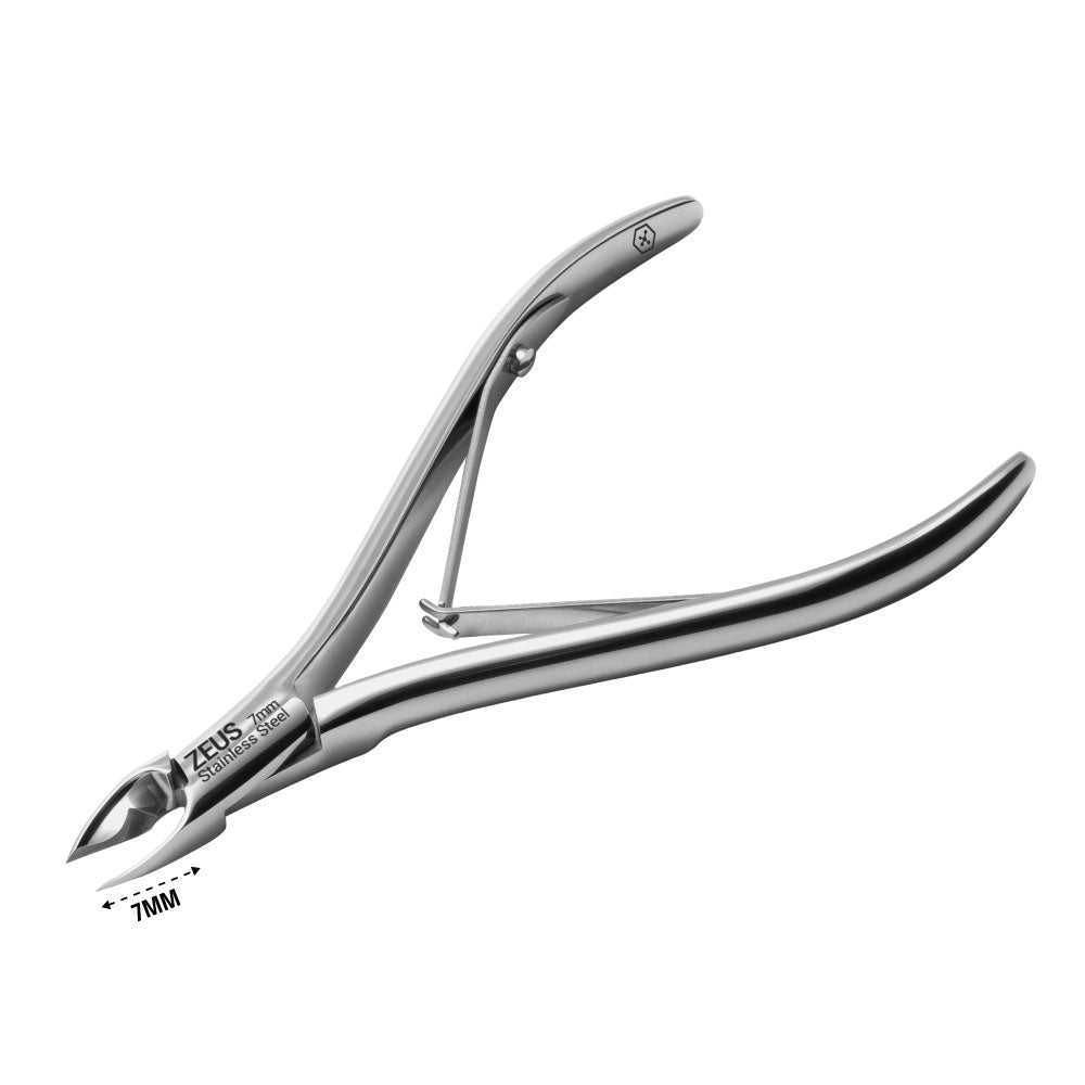 MAVE Cosmetics professionele nagelriemtang van hoogwaardig roestvrij staal voor perfecte nagelverzorging